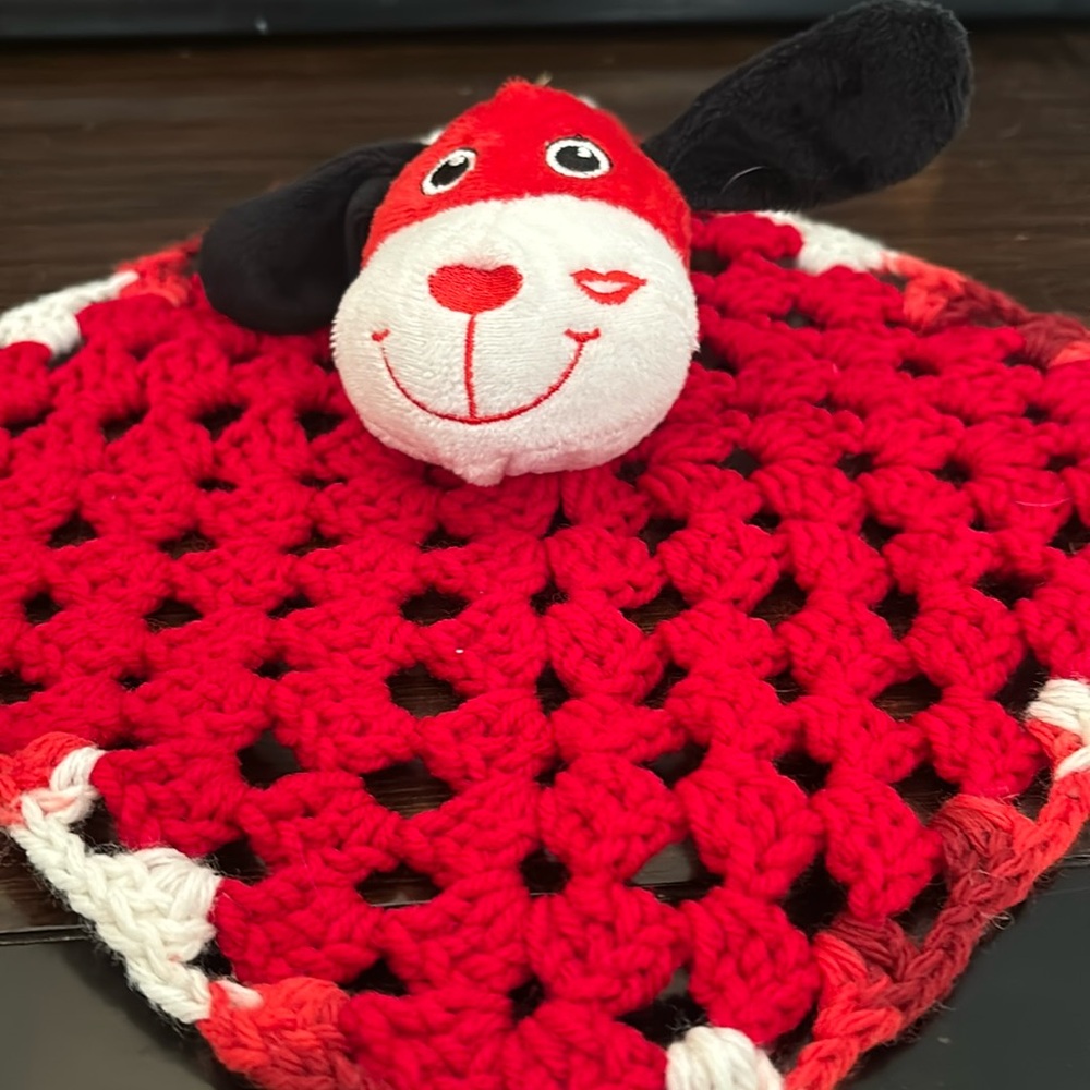 Handmade Crocheted Dog Lovey